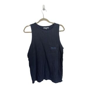 Women's Navy Skater Tank Vans Punk Athletic Cotton Tank Large